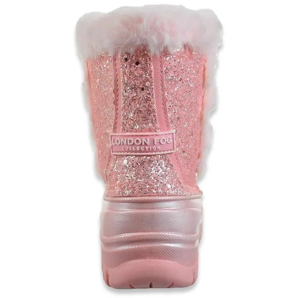 London Fog Baby Girls Snow Boot sz 6 Insulated Waterproof NEW G735